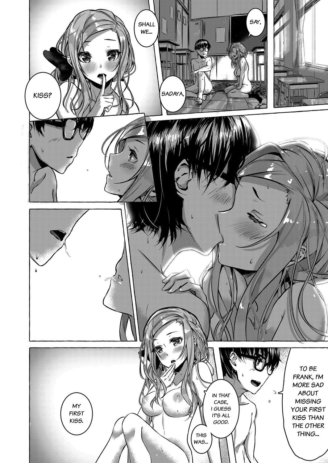 Hentai Manga Comic-The Man Whose Virginity Was Stolen In a Rape By his Childhood Friend / Slutty Blonde Gal-Read-24